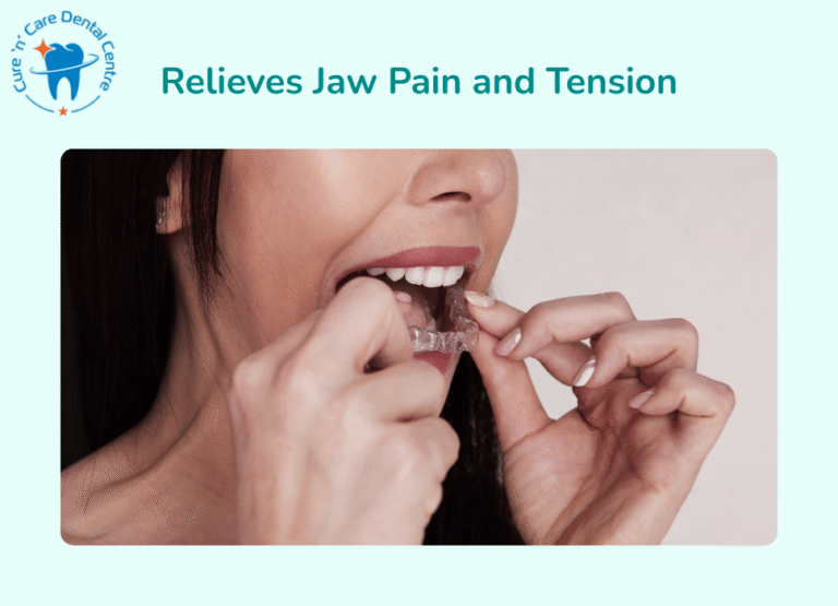 Relieves Jaw Pain and Tension