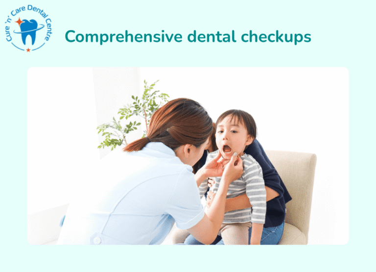 Comprehensive dental checkups